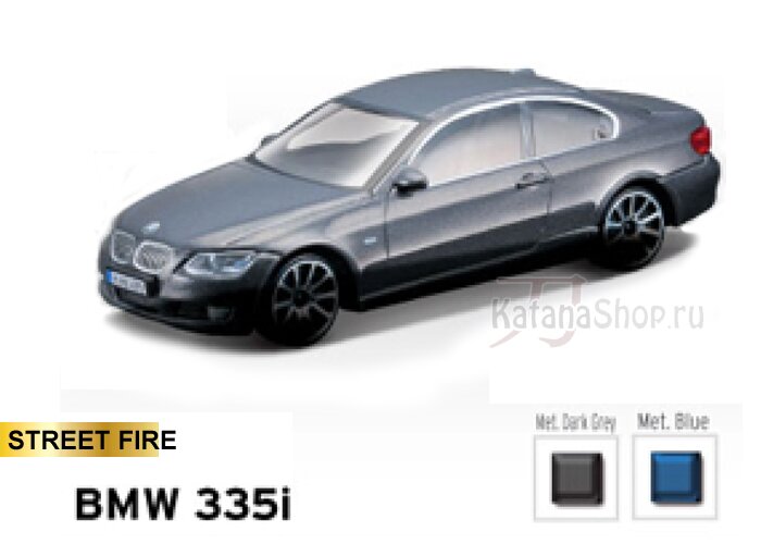 модель BMW 335i (серебро)